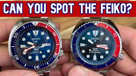 seiko diver's watch original vs fake|seiko 5 knockoff watch.